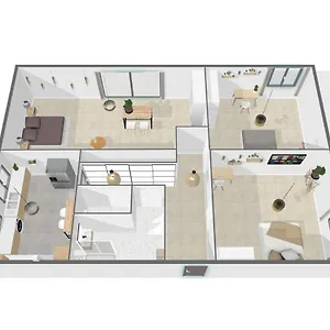  Séjour chez l'habitant La Garden En Colocation
